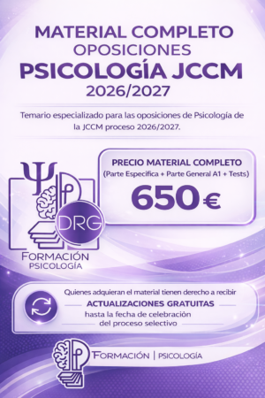 Material completo Psicología JCCM