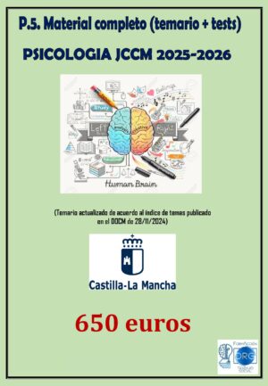 Material completo Psicología JCCM