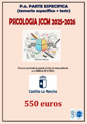 Parte específica completa Psicología JCCM