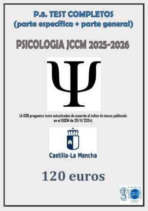 Test Psicología JCCM